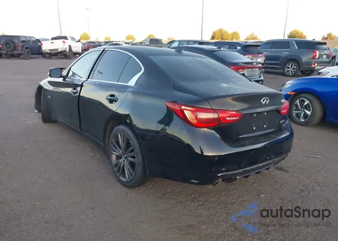 2020 Infiniti Q50 Edition 30 z USA, uszkodzony, nr VIN JN1EV7AP1LM204804